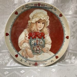 The Carson Mint Collectable Plate Shannon’s Sweetheart 1983